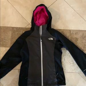 Girls North Face Rain coat